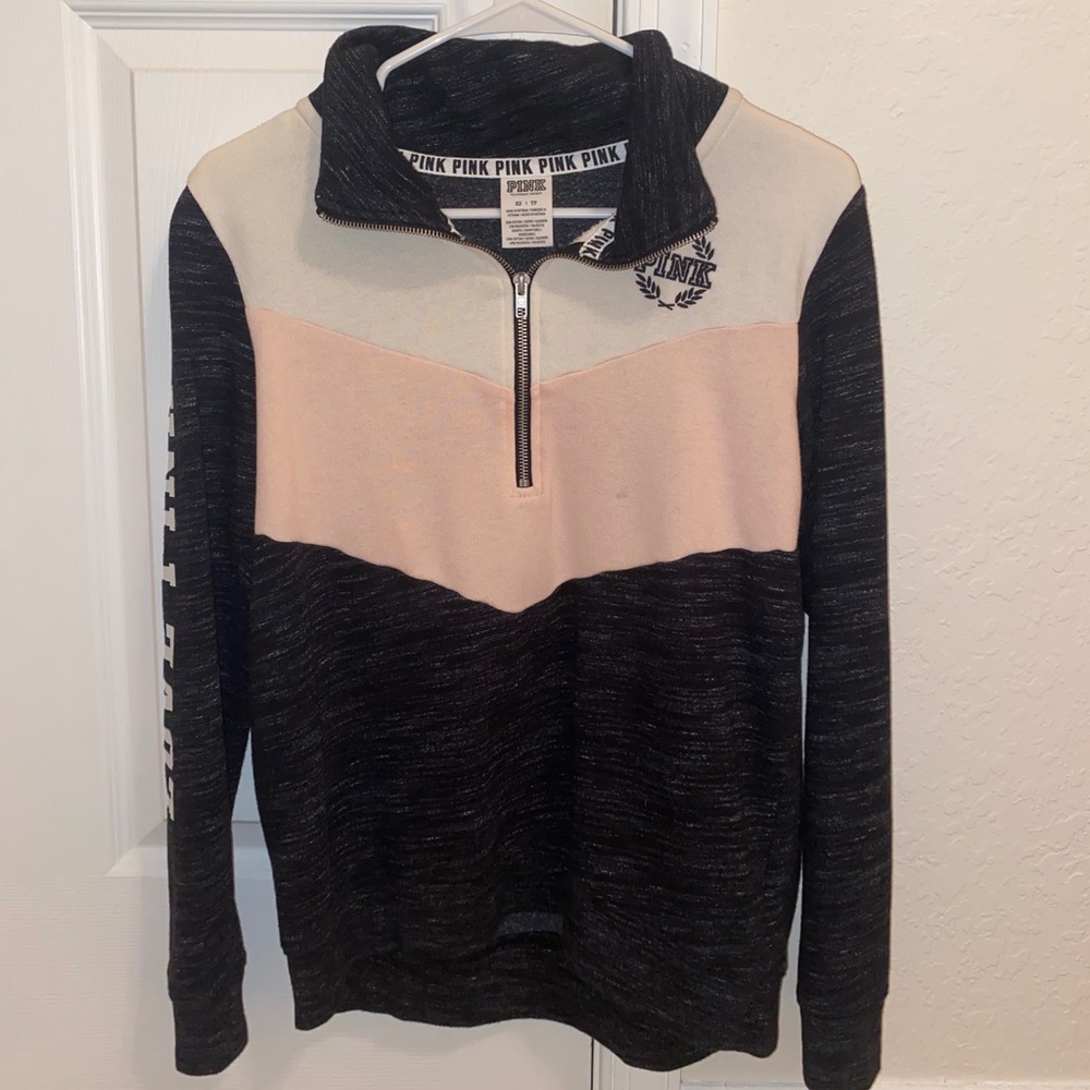 Victoria’s Secret PINK half zip sweatshirt
